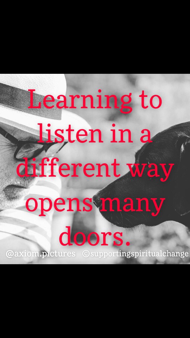 SSC_Spiritual's tweet photo. #spiritguides #learntolisten https://t.co/34LxrhFrlI