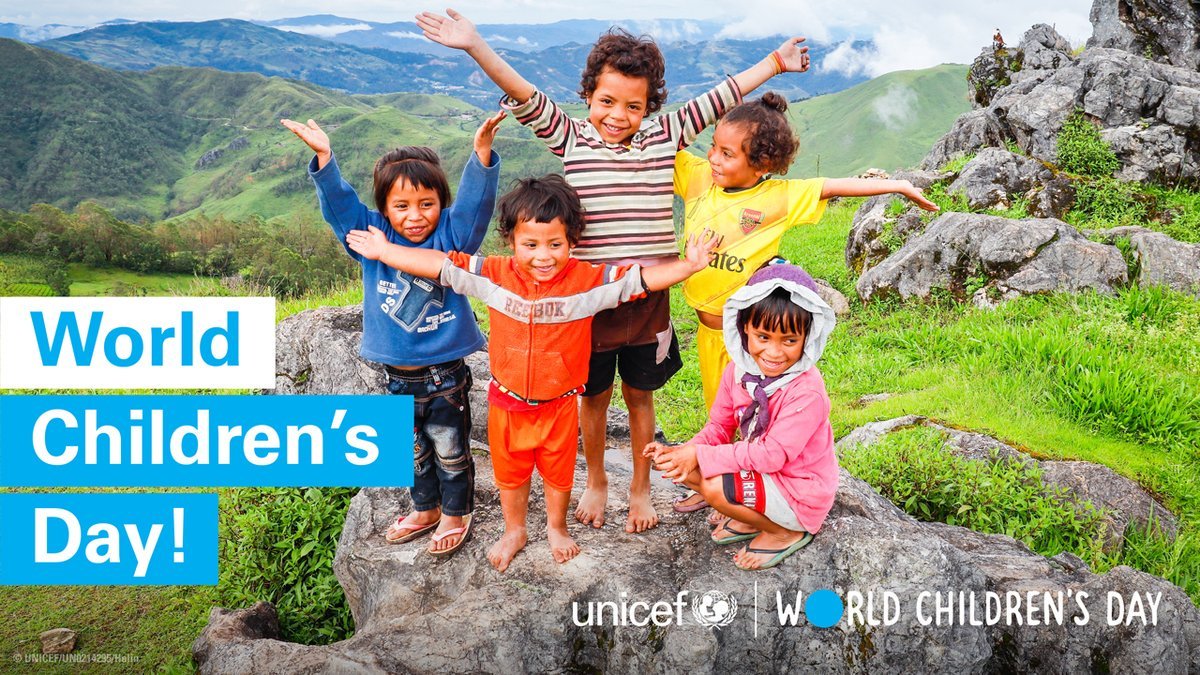 mwbloem's tweet photo. I believe in a world in which every child is safe, healthy, and supported, with a chance to learn and choose the future they deserve.

And today on #WorldChildrensDay, we need to think about how to make this a reality. @livablefuture Via @UNICEF @WFP https://t.co/pKnLWgvTH0