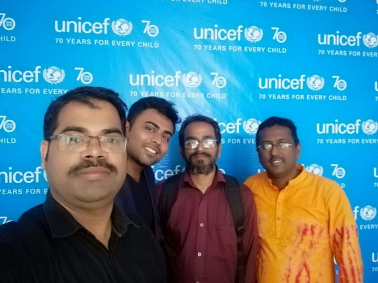 telemeshdotnet's tweet photo. #Telemesh uses the device people already have- “their phones” to connect the unconnected billions. On November 16, 2019, our team visited the UNICEF Khulna office to fine-tune our app in making connectivity accessible and affordable to them.
@UNICEFinnovate @w3engineers https://t.co/HCjlE9I8Rj