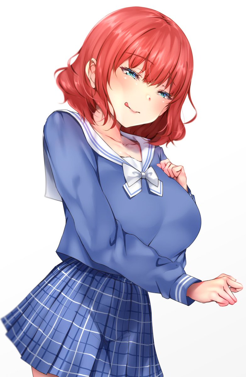 えっちに見えるけど実はウブな女の子😳 