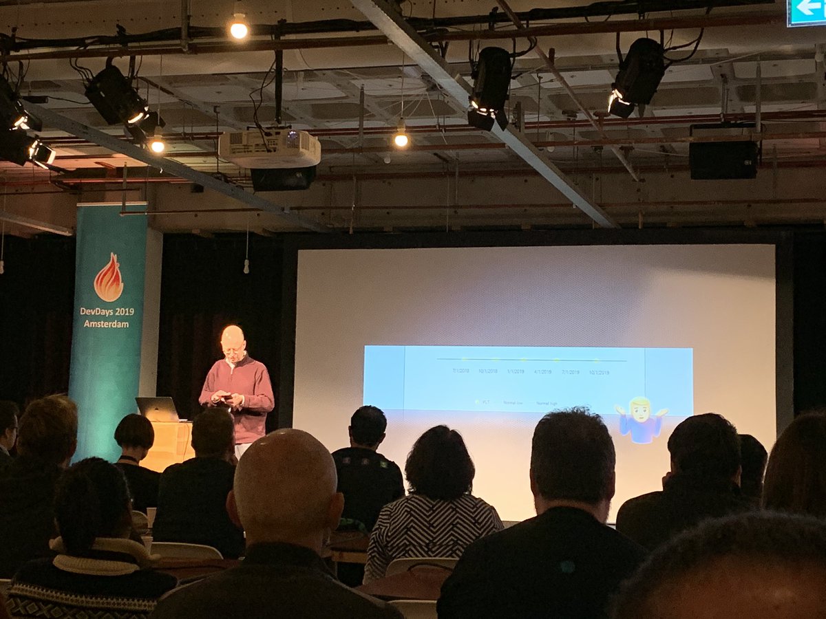 kate_sheridan1's tweet photo. @johnkeyes discussing the difficulty of actually utilizing the data located in his EHR for managing his condition: “I wasn’t really in control of my EHR data” #DevDays2019 https://t.co/hscrJWzFy8