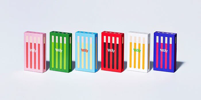 限定販売のポッキー６種類。プチギフトにぴったり。パッケージデザインが可愛いすぎ！