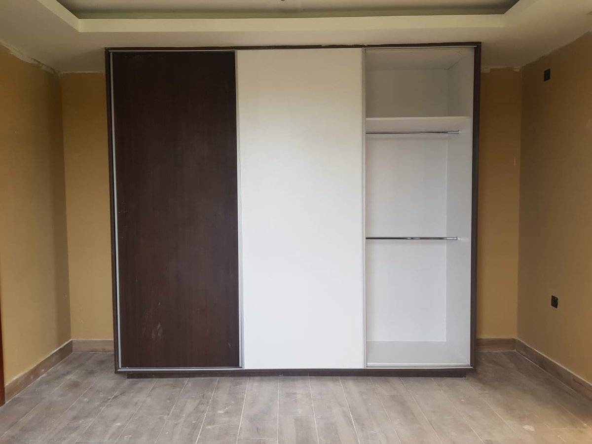 Mombasa Project Master Bedroom Sliding Wardrobe concept complete. A few touch ups on the gypsum sides.