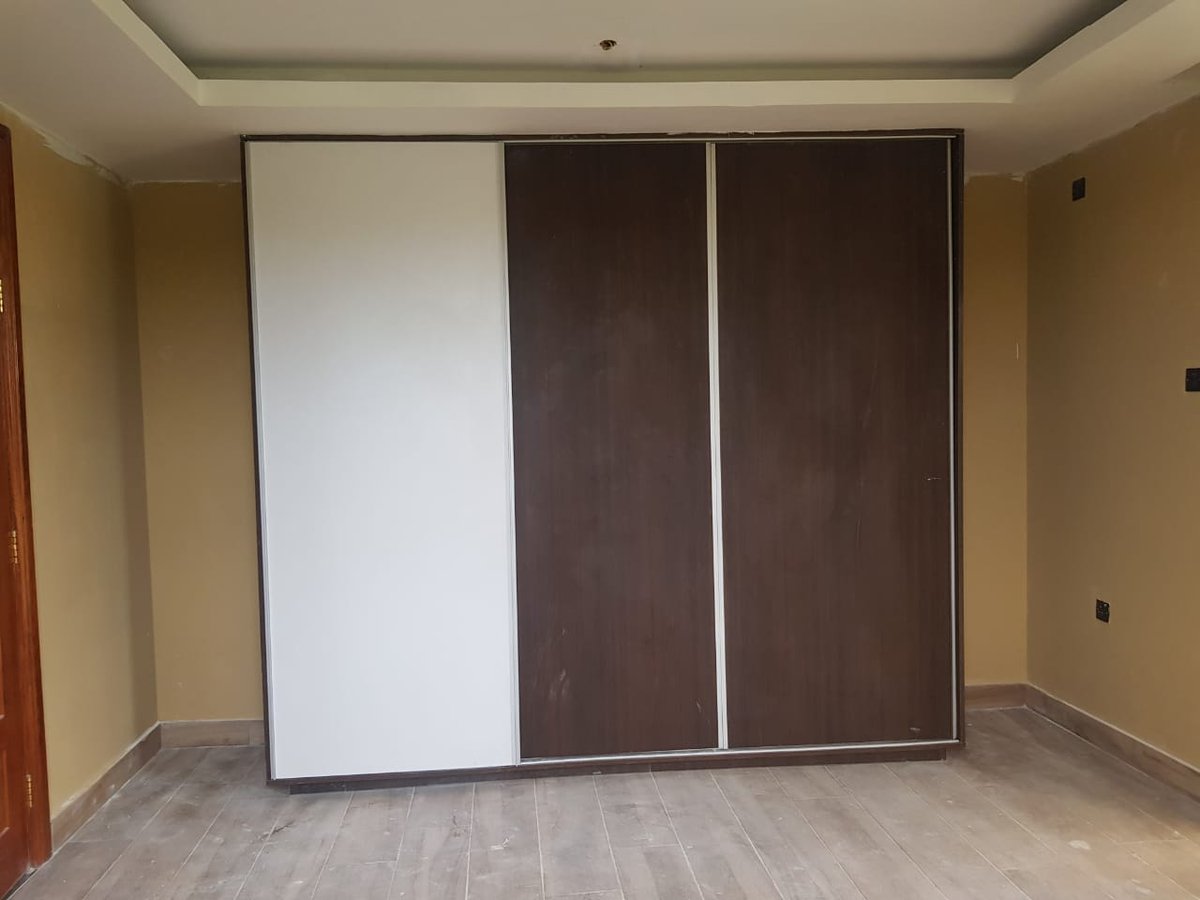 Mombasa Project Master Bedroom Sliding Wardrobe concept complete. A few touch ups on the gypsum sides.