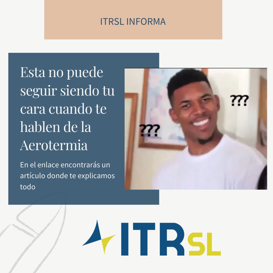 ¿Qué ventajas tienen los sistemas basados en este tipo de energía? A continuación, respondemos a esta duda. Por algún lado se aprende.  
La aerotermia: beneficios del sistema. Haz click aquí.
ow.ly/QRpa50x2jF1
