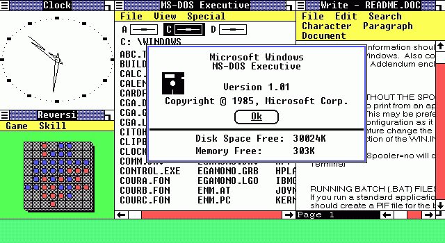 JonErlichman's tweet photo. On this day in 1985: Windows 1.0 released https://t.co/d1yncCGPkh