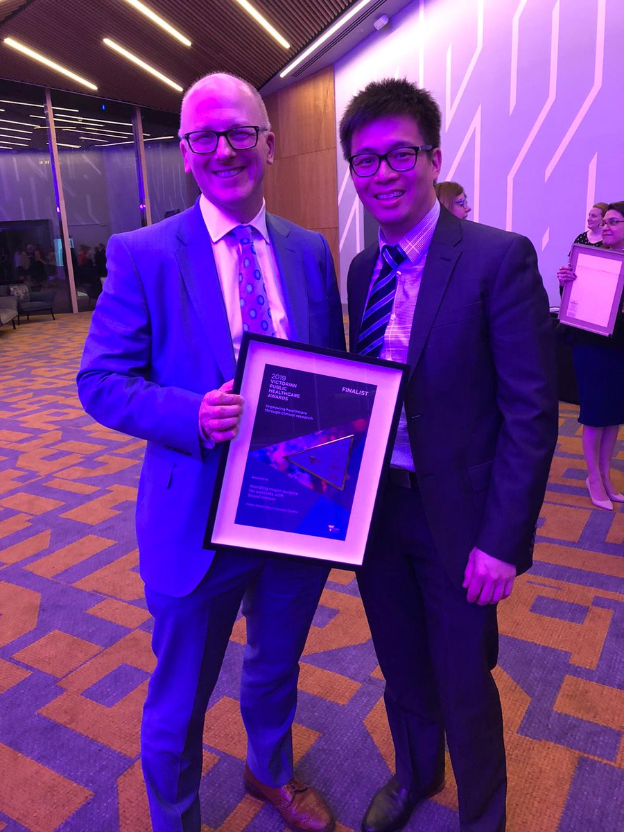 It's been a serendipitous experience and a wonderful surprise for our Ramsay Lab <a href="/PeterMacCC/">Peter Mac Cancer Centre</a> to be part of the finalist for the Victorian Public Healhcare Award. Thanks to all our mentors and lab buddies that has made this possible <a href="/Glen__Guerra/">Glen Guerra</a> <a href="/VigneshNaras/">Vignesh Narasimhan</a> <a href="/DrToanPham/">Toan Pham</a>
