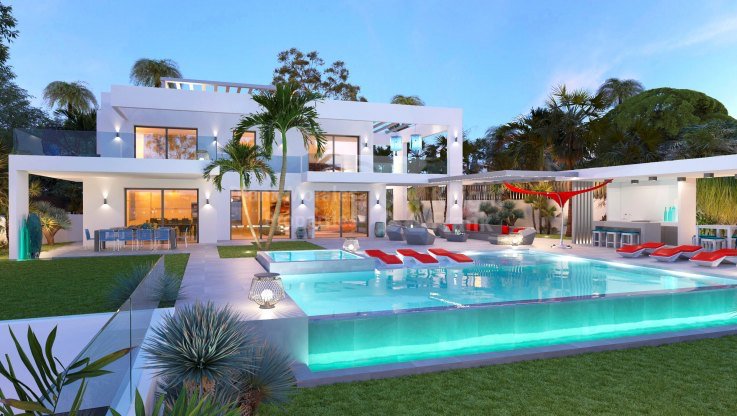 Dm Properties Latestlisting This Newly Built Villa Is Ideally Located In A Residential Area Of Marbesa In Marbella East 5 Minutes Walk From One Of The Most Beautiful Beaches In