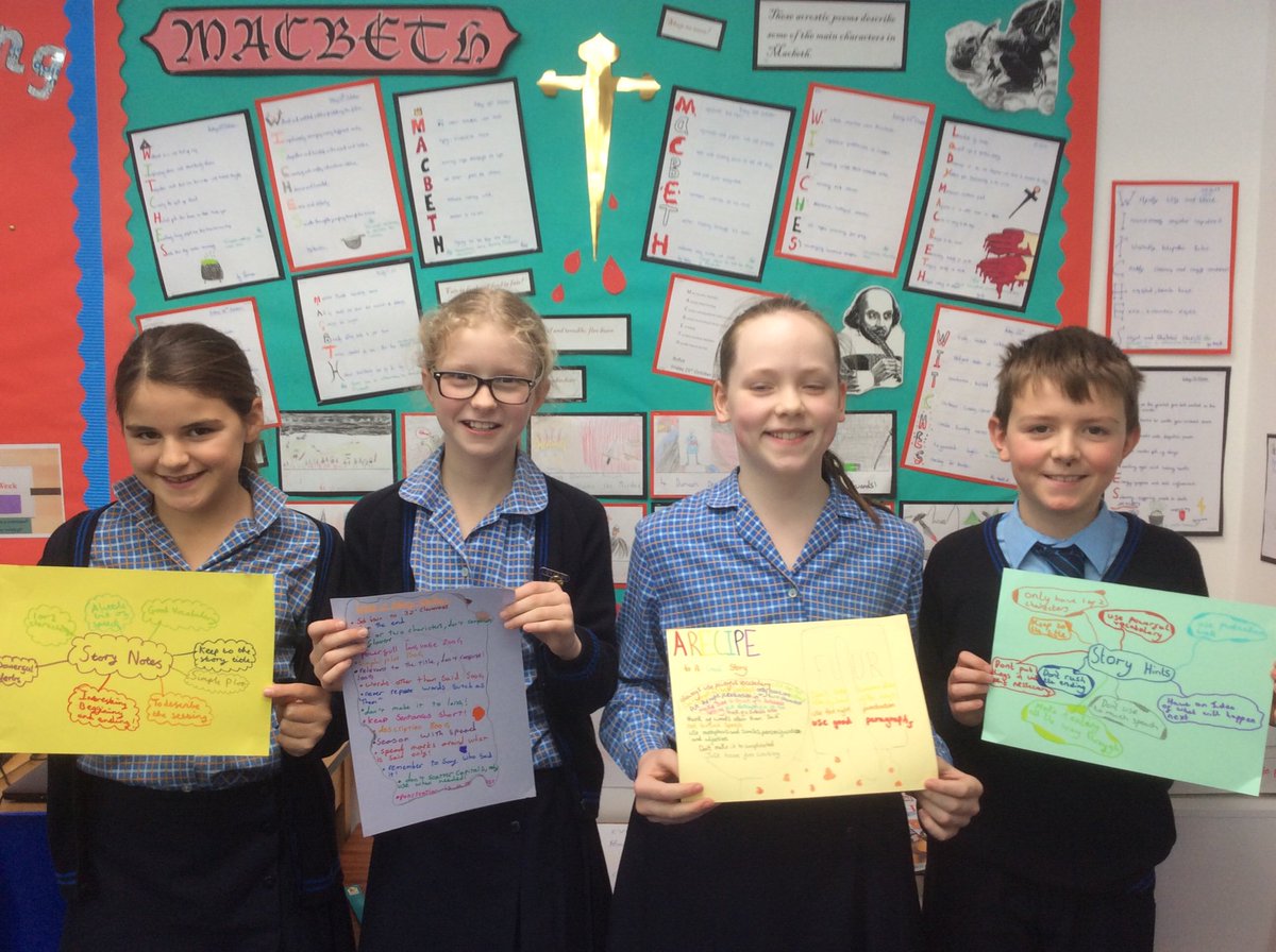 StMargs_Year6's tweet photo. Y6 @StMargaretsPrep have taken time in their busy revision schedule to create Story Hints posters.  #StMargsLiteracy #Creativity https://t.co/Wd1vl14eta