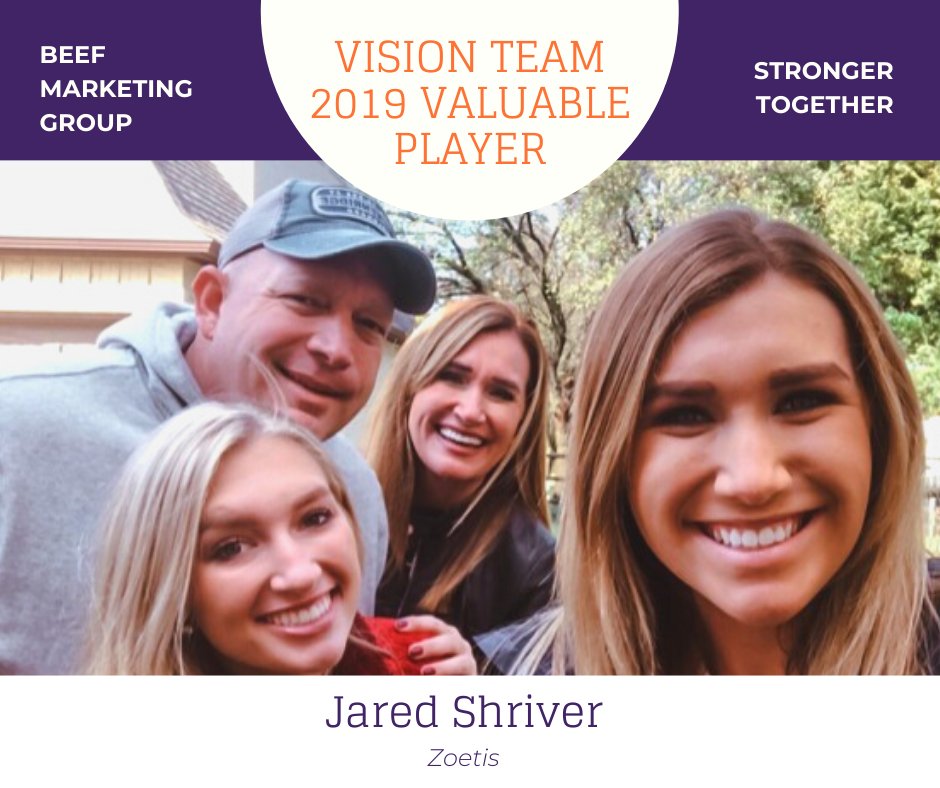 beefmarketing's tweet image. The “Sooner State” is known for a variety of things: faith, cowboys, and tornadoes... It is also home to Jared Shriver and his beautiful family. As National Sales Director - Zoetis US Beef, Jared makes a great partner as he is a man of his word and has a tremendous servant heart.
