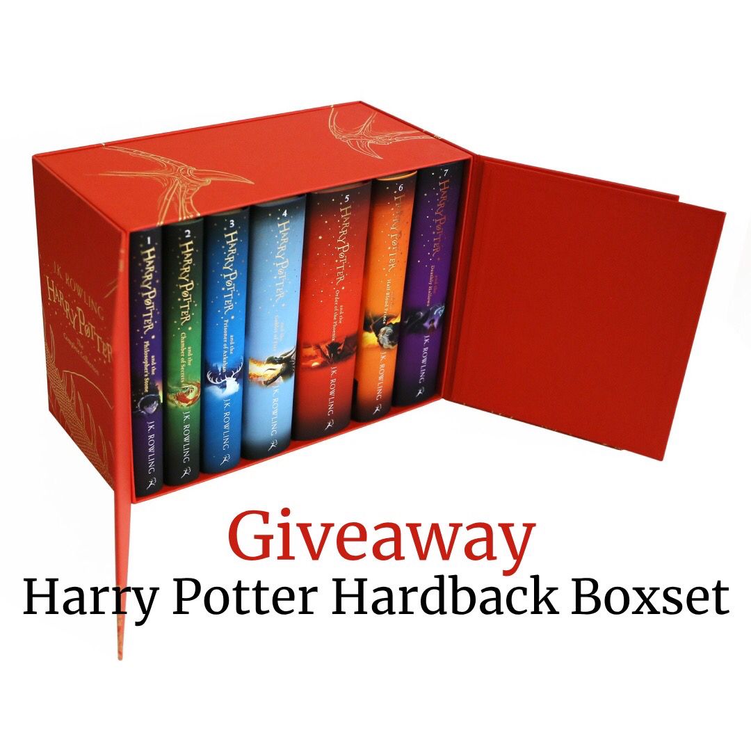 INTERNATIONAL GIVEAWAY! 
It’s #Christmas and it’s back — The Harry Potter hardback #boxset #giveaway so NOW you have the chance to WIN a fantastic #Xmas #present! ⠀
Here is what to do to qualify:⠀
1. Follow us 2. Like &amp; Retweet this post 3. Tag a friend who loves #HarryPotter