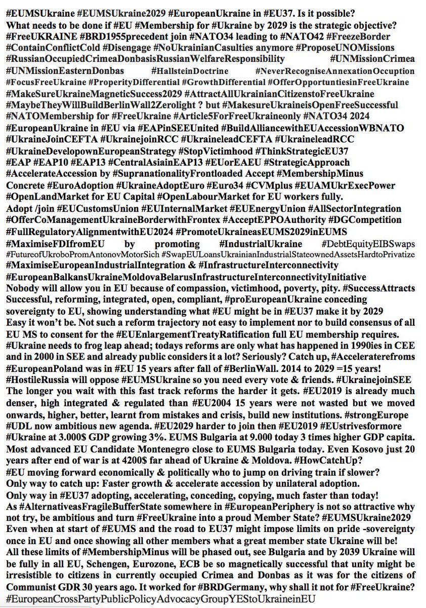 GunterFehlinger's tweet photo. @poroshenko @Euro_Solidarity @donaldtusk @ZelenskyyUa @PMHoncharuk #ETR calls @donaldtusk to work for a new #EuropeanConsensus of ProEuropean leaders of Ukraine as be sure #Putin will prepare many surprises ahead &amp; now we have a Pro European reform majority &amp; we have to be much faster, effective to achieve #EUMSUkraine2029 #EU37 #NATO42 #Euro34 https://t.co/7BVVLiB8Et