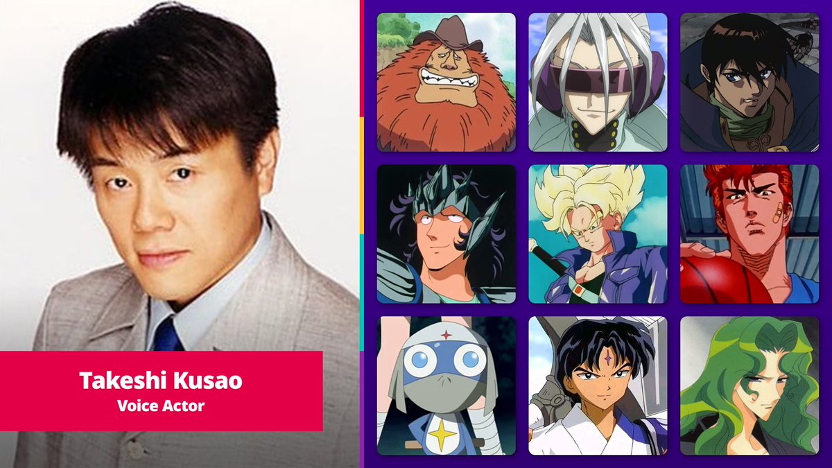 Toei Animation on X: Happy birthday to the legendary Japanese voice actor,  Takeshi Kusao!  / X