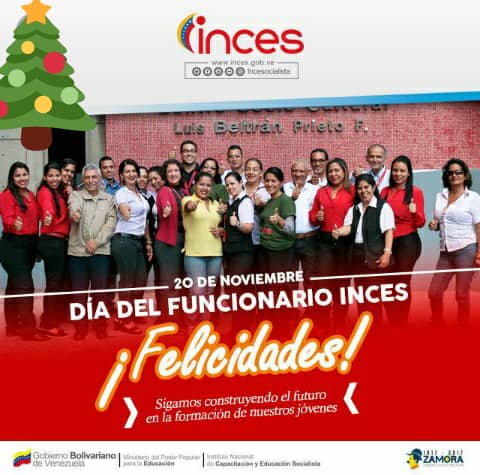 ogledar's tweet photo. Celebramos el día del trabajador y trabajadora del @Incesocialista y extendemos nuestro agradecimiento por su entrega y compromiso. En esta batalla de diario el espíritu inceista se ha fortalecido con la constancia de su trabajo @NicolasMaduro #Inces60AñosFormando https://t.co/G7NGgRw4iN