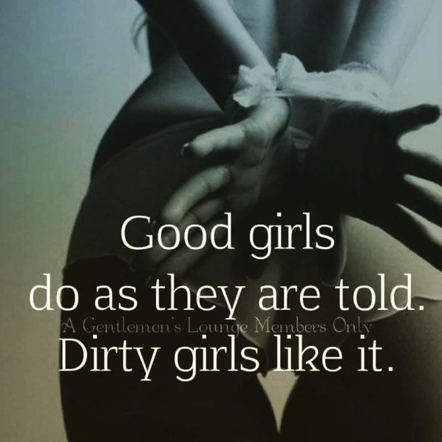 Are you a good girl or a dirty girl for Daddy?, image size:890x890