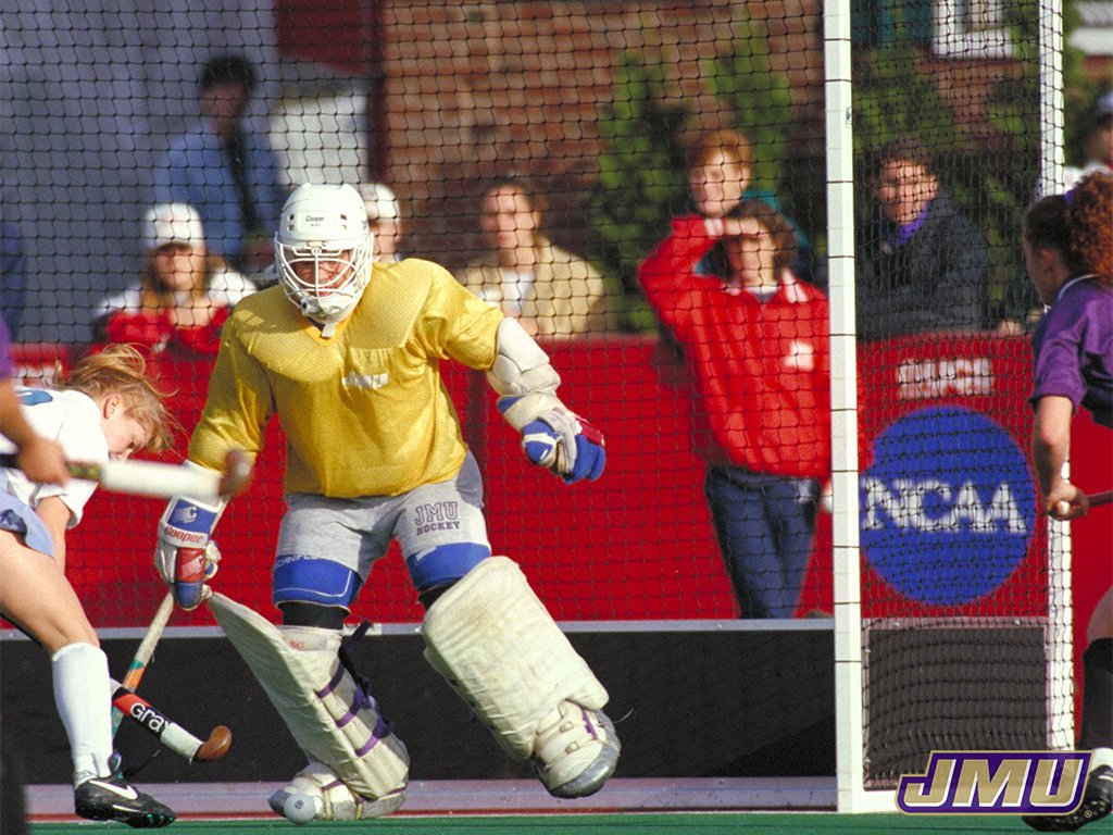 JMUFieldHockey's tweet photo. 25 years ago today, JMU field hockey defeated North Carolina on penalty strokes to win the first NCAA Division I National Championship in school history. 

#GoDukes https://t.co/OMvw55I15u