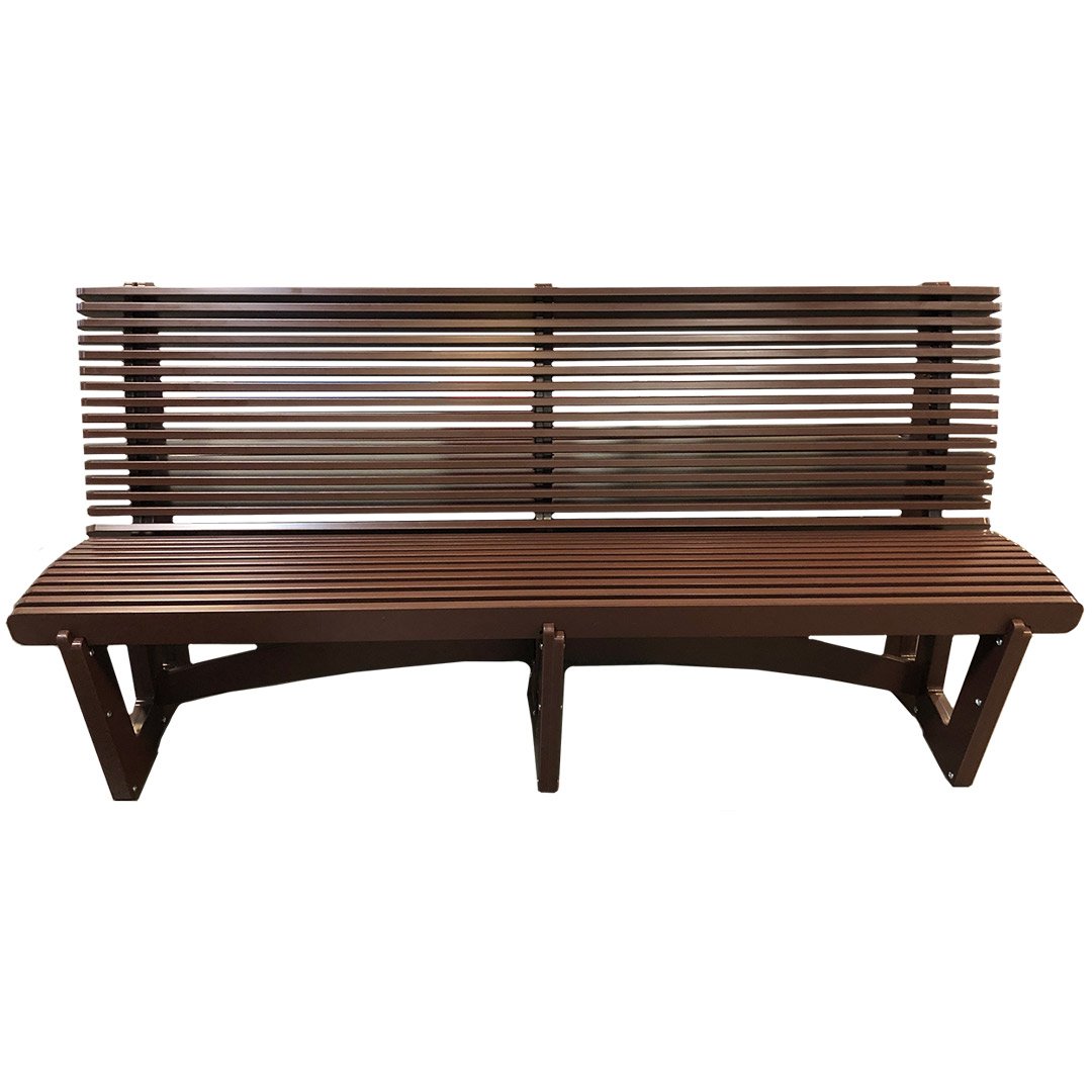 KingPlastic's tweet photo. Application: Park Bench made with King StarBoard® ST in mocha brown. Designed by PSI Outdoor. @RDubYaWilly

#KingPlastic #KingStarBoardST #PSIOutdoor #parks #bench #outdoor #furniture #lastsalifetime #polymersheet #hdpe #ourinnovationyourimagination https://t.co/cklwuYFSC7