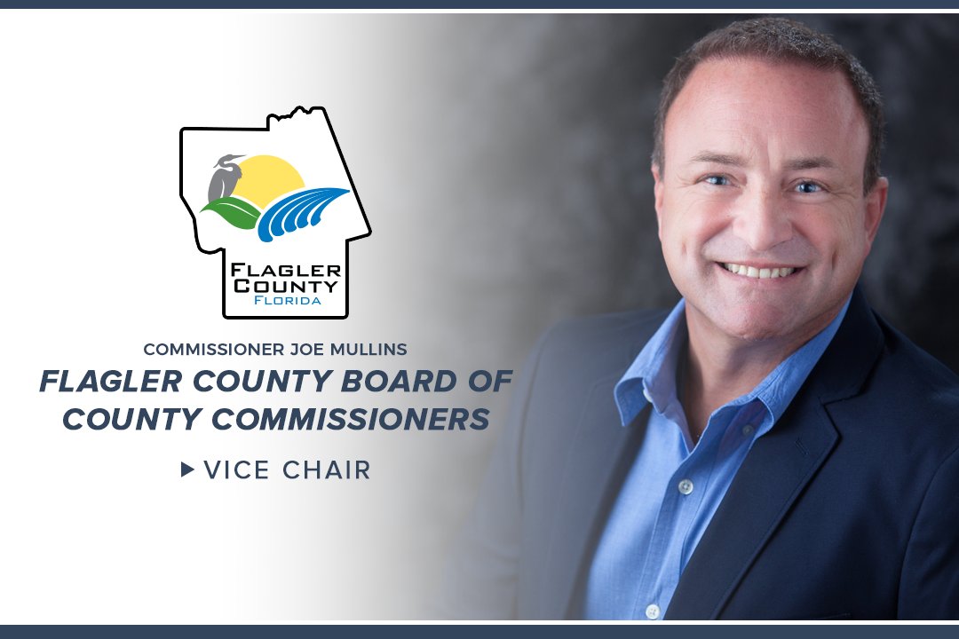 JoeMullinsFL's tweet photo. I am honored to be named Vice Chairman of the Flagler County Board of County Commissioners for the year ahead! #FlaglerCounty https://t.co/MyzTlw8Ghg