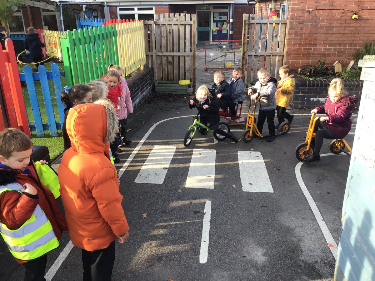 Today we are taking part in a Beep Beep day to help us learn all about road safety. #BeepBeepDay
