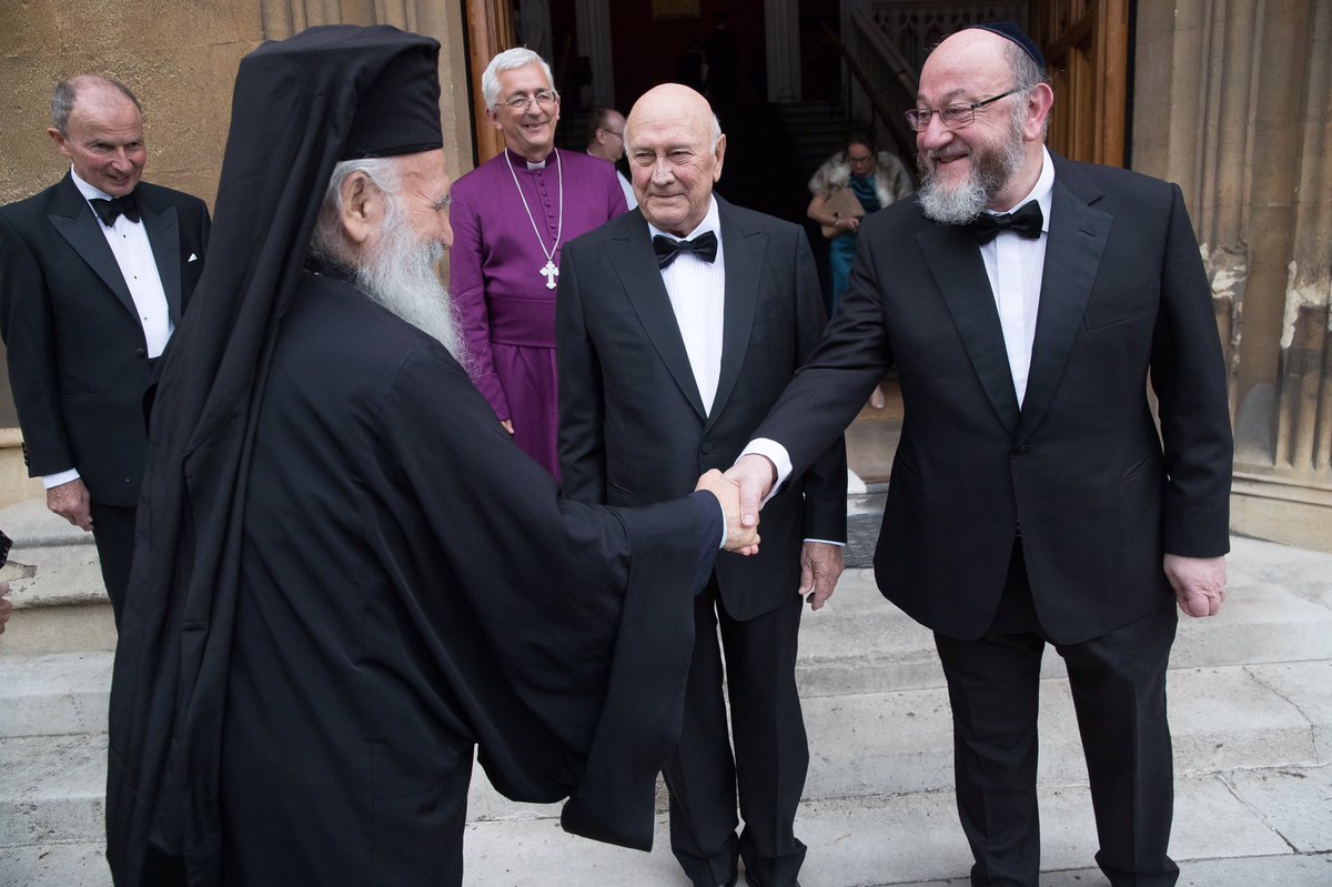 CCJUK's tweet photo. Today we mourn the loss of CCJ President His Eminence Gregorios #gregorios #thyateira. Our condolences go out to the entire Greek Orthodox community in the United Kingdom at this time. https://t.co/VJpNwDPkas