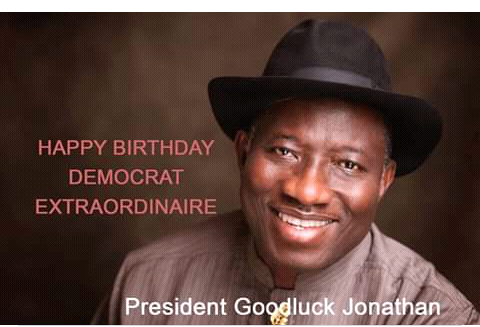 Happy Birthday President Goodluck Jonathan 