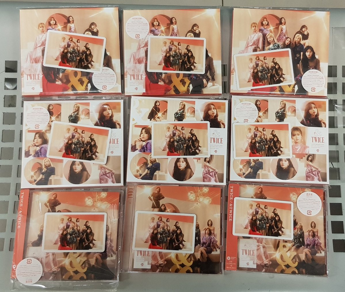 Once_Russ's tweet photo. &TWICE OT9 Full set complete!!!!!
#andTWICE #FakeandTrue #ComposerChaeyoung #HowUDoinChaeng #TWICE #트와이스 @JYPETWICE https://t.co/x853YRbT1g