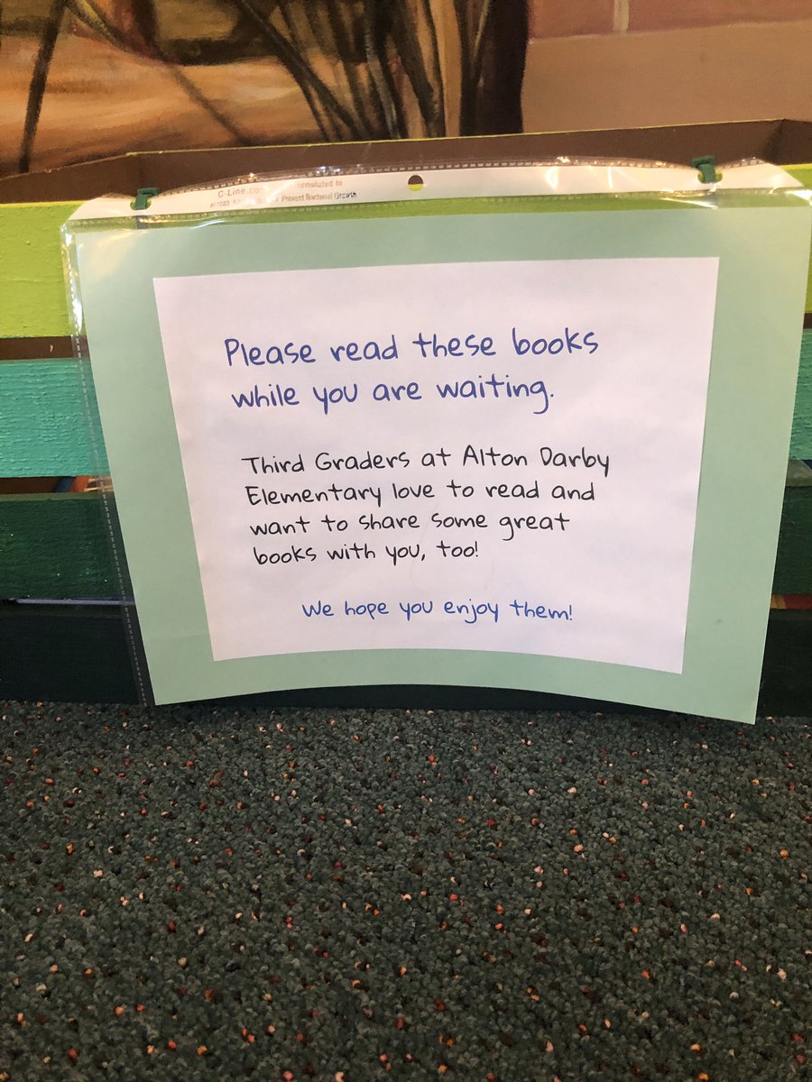 Sitting here at Dr. Kiourtsis and I see this!! @AltonDarby