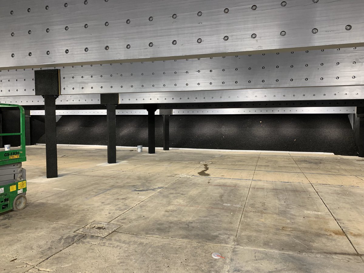 gunrangebuilder's tweet image. Final touches to Alexandria VA Police Firing Range.
