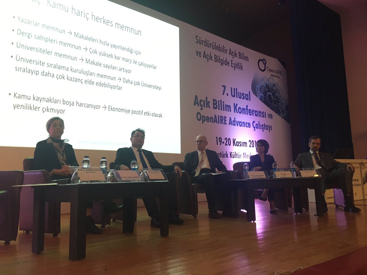 openscience_tr's tweet photo. “Sürdürülebilir Açık Bilim” Paneli
Moderatör: Prof. Dr. Abdullah ATALAR
Panelistler:
Prof. Dr. Murat AŞKAR
Prof. Dr. Yusuf BARAN
Prof. Dr. Şebnem BURNAZ
Prof. Dr. Yaşar TONTA
İlkay HOLT
#AçıkBilim2019 #OpenScience2019 @openaccess_tr
Canlı yayın: https://t.co/W5hUgnsZHn https://t.co/gUA3X6QdNW