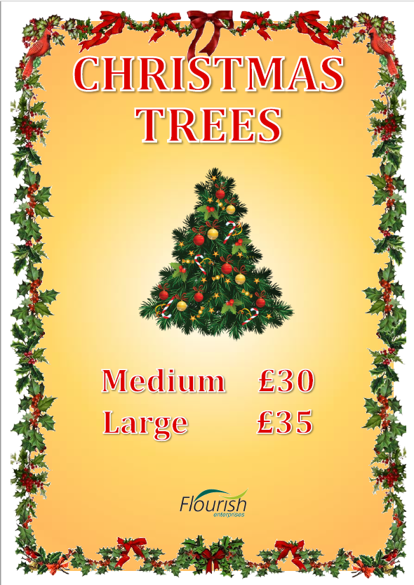 Flourish_Ent's tweet photo. #Christmas trees will be on sale from Friday 22 November! #doncasterisgreat #NHS @rdash_nhs https://t.co/3Asg8c4ZAU
