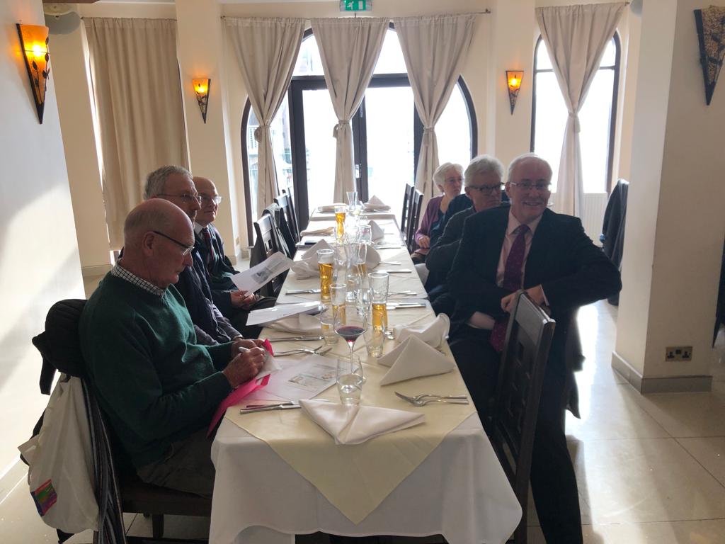 lycaflysports's tweet photo. At @Manjal_London with members of @CricketSociety
who we're hosting to Cape Town next month on a #SportsTour, England Vs South Africa test in #Newlands

Very delighted to meet them on Pre-tour Lunch! Our MD, MR. Danushka Ihalagedra, briefed on the tour &amp; handled Q&amp;A.
@Yaroon01 https://t.co/KF3Mkyl3uQ