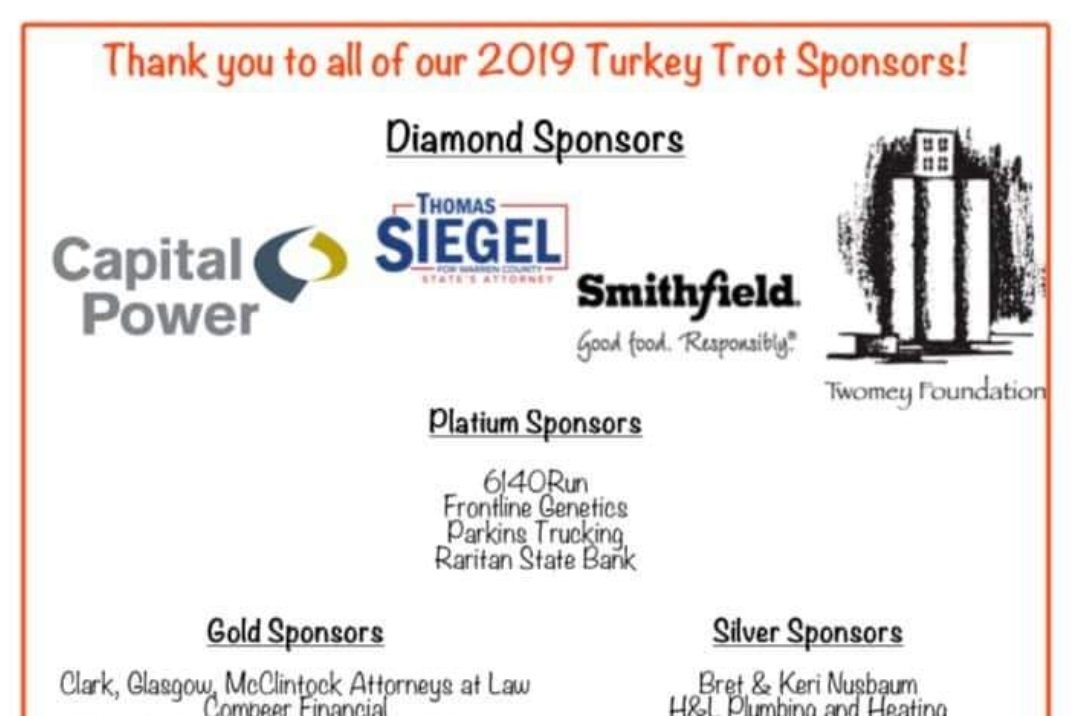 ThomasRSiegel1's tweet photo. Proud to be a sponsor of the Monmouth Early Learning Center Annual Turkey Trot. #SiegelforSA #NotAndrew https://t.co/qRqU2eho7g
