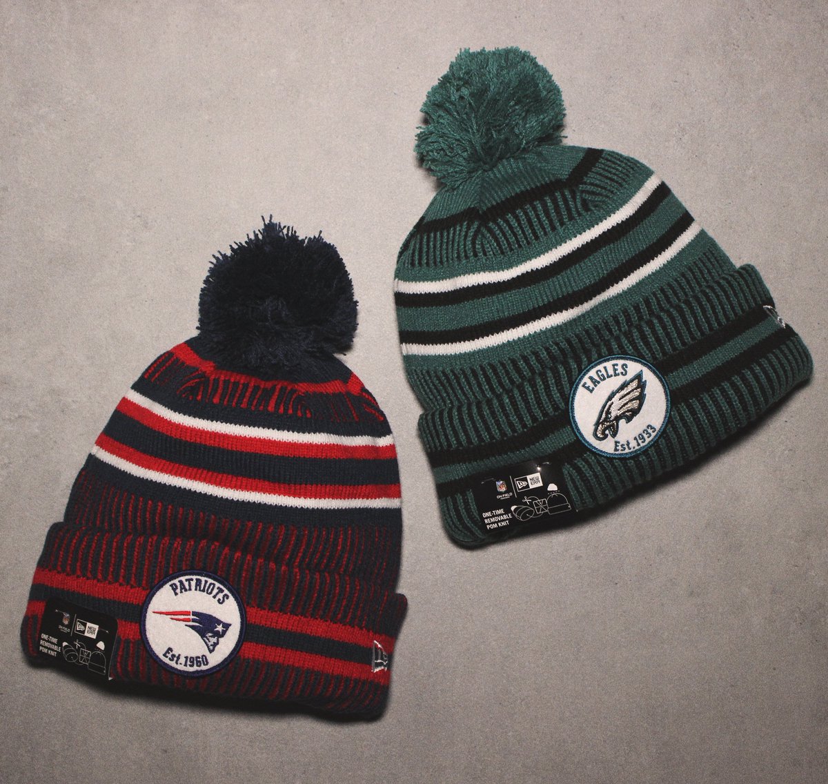 sports team bobble hats