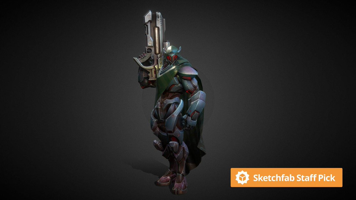 New staff pick: Mark by dagon92. Check it out in #3D, #AR or #VR: bit.ly/2KAFiVt