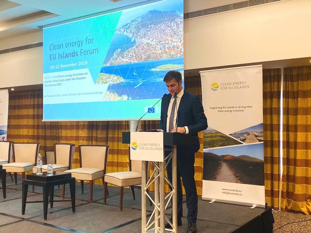 Clean Energy on Islands will be important subject during the Croatian Presidency. This event marks a stepping stone in the preparation of our activities, taking into account our interest in the Initiative and the key actions under the Declaration#CleanEnergyEU #CleanEnergyIsland