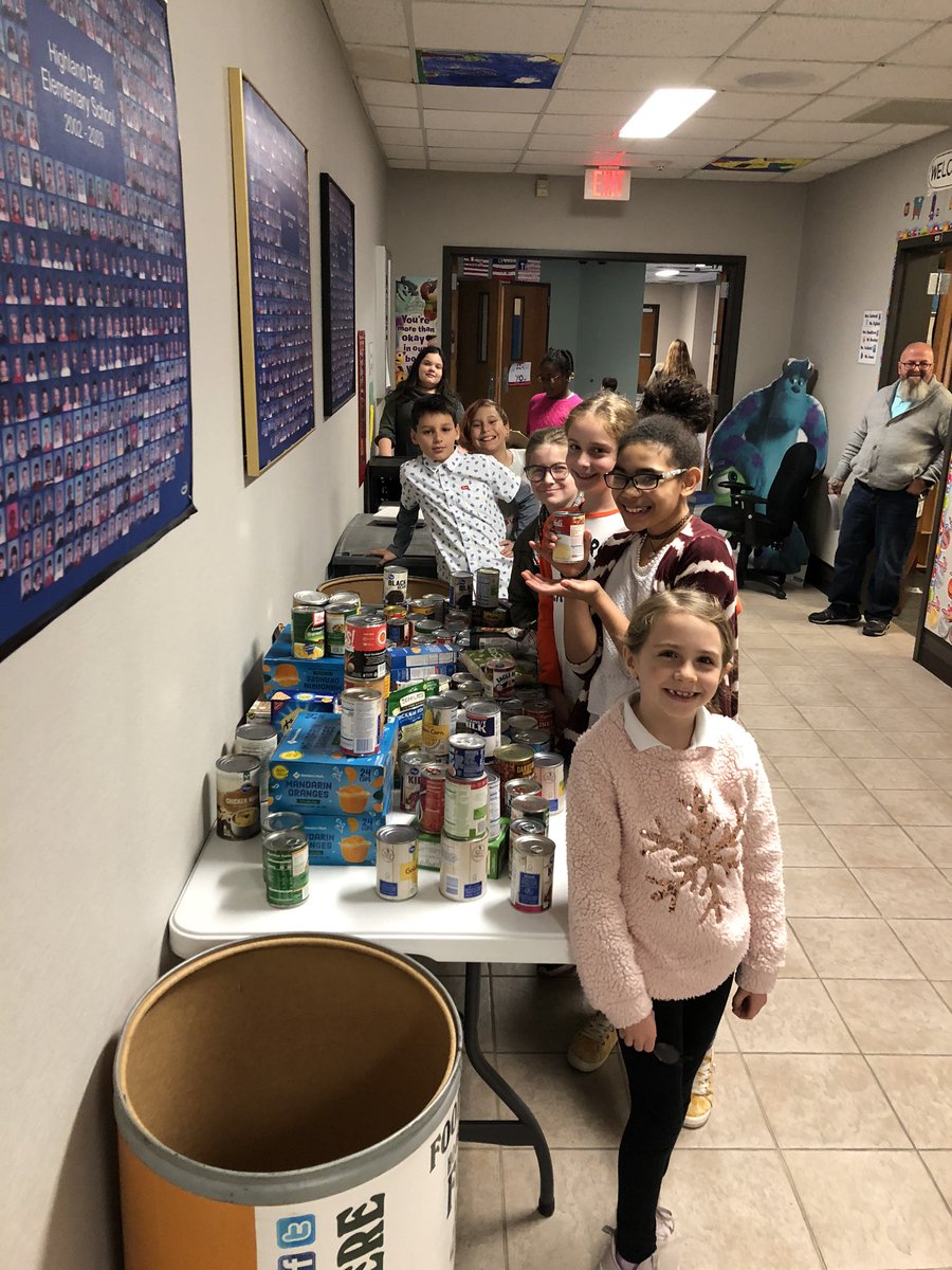 The donations are piling up! Keep bringing in those dry and canned goods for <a href="/HoosierHillsFB/">HHFB</a> <a href="/MCCSC_EDU/">Monroe County CSC</a> <a href="/MonroeCountyHea/">Monroe County Health Department</a>