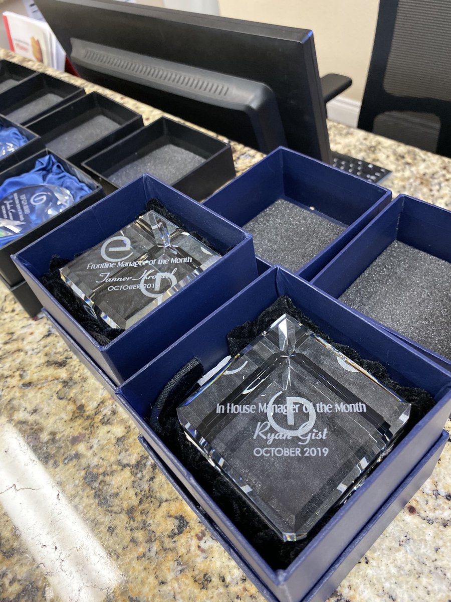 Awards morning is always a great start to the day...but add #Swag and crazy #SPIFS,  it’s #amaysing. Congratulations to all of our top team members of the month! #Missour1 #WhyAreYouNotHere