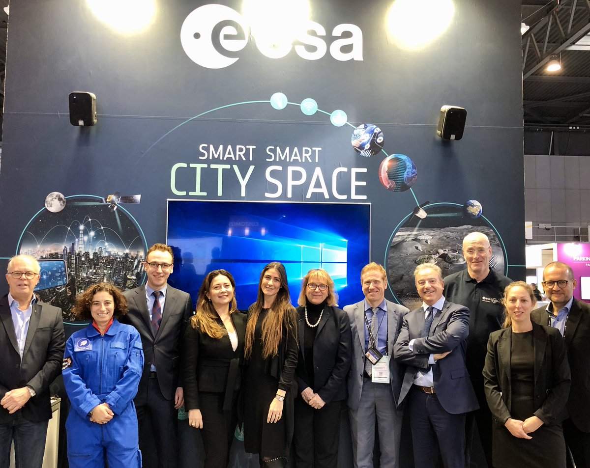 Ba8iV's tweet image. Day 2 at the Smart City Expo Wolrd Congress in Barcelona  has started 💪🏼 @Space4Europe @ESAbusinessapps