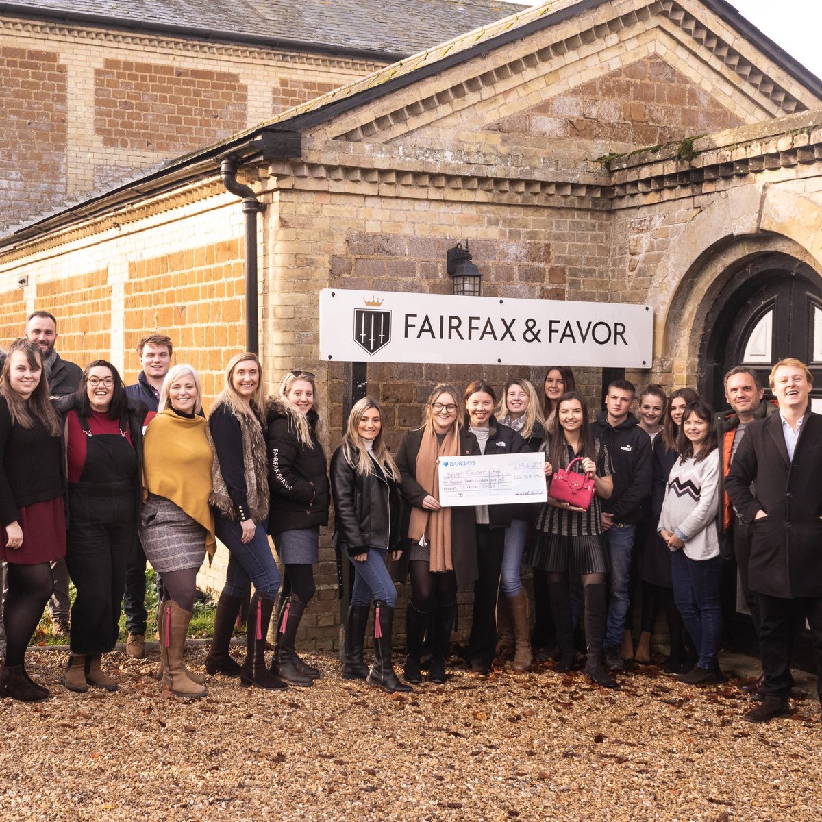 FairfaxFavor's tweet photo. 🎀 Breast Cancer Care 2019 🎀 

We are very proud to announce we've raised a final total of... 🥁 🎉£24,748 🎉 for @breastcancercareuk 
with our limited edition Mini Windsor handbags and Hampton belts! 

Bringing our total raised over the past 5 years to £99,189! 💕 https://t.co/FRIEVwc0iG