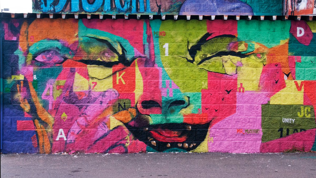 bbenzon's tweet photo. @DailyPicTheme #photography
#photo
#PhotoOfTheDay
#PhotoArt
#AmateurPhotography
#PhonePhotography #art #colors #GreenVillain #graffiti #JerseyCity #GVM #AIDScrew #AloneInDeepSpacI
Yikes! Multicolored – do you have any idea how many photographs of graffiti I've got sitting around? https://t.co/csvXlc2yGS