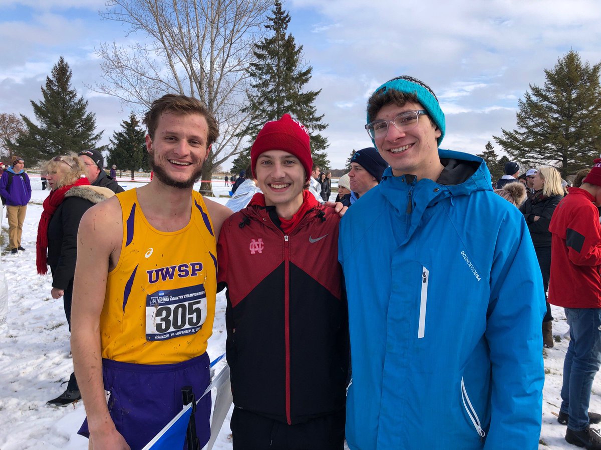 JBXC alumni Matt Stelmasek, Tim Bertulis &amp; AJ Betamcourt at NCAA Regionals.