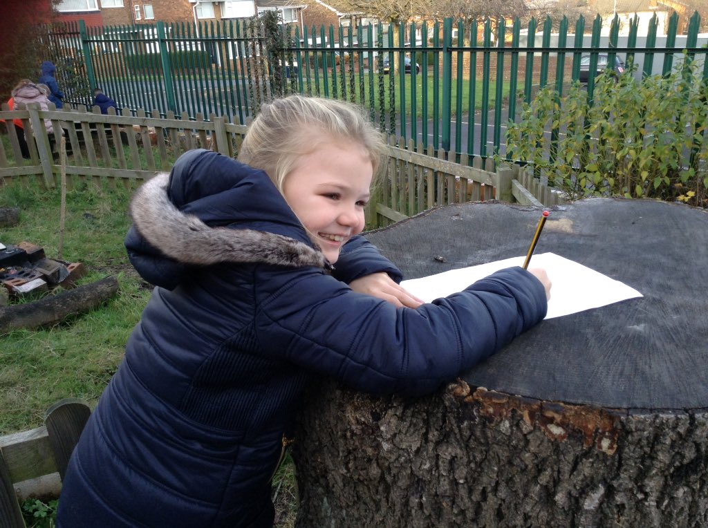 missblandfalla's tweet photo. Great outdoor writing creating the clues for our treasure hunt. @FallaParkSchool @missblandfalla @Miss_Carr_Falla https://t.co/KiMweO7AVE
