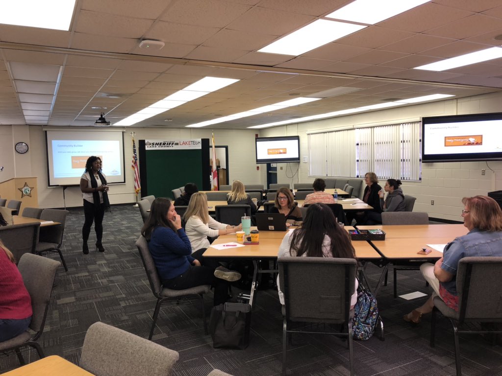 Administrative Coordinator, <a href="/DanielsKathlene/">Kathlene Daniels</a>,  Welcoming and Building Community with Elementary School Counselors this morning. 
<a href="/frances_celis/">Frances Celis</a> <a href="/MartaCRamirez1/">Marta C Ramirez</a>  @KatiPearson <a href="/ReichJohnsl/">Lynnie</a> <a href="/kimworkbrown/">Kim</a> <a href="/RatterAngela/">Angela Ratter</a> <a href="/MaryMinich/">Mary Minich</a> <a href="/LynneaWeissman/">Lynnea Weissman</a> <a href="/LeslieNoble2021/">Leslie Noble</a> <a href="/hippers56/">robin hipps</a>