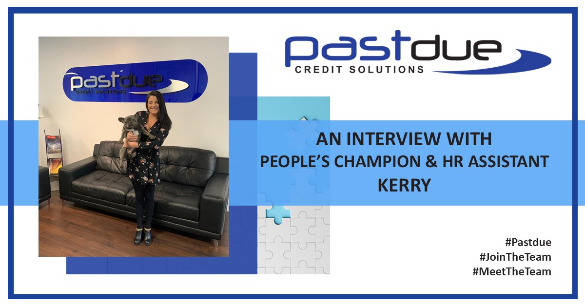We’re delighted to announce that we have appointed a People’s Champion!
The objective of the role is to have an employee who looks out &amp; supports everyone to ensure employee voices are heard by the board.
Introducing Kerry B: bit.ly/2Xt7m2u 
#Pastdue
#MeetTheTeam