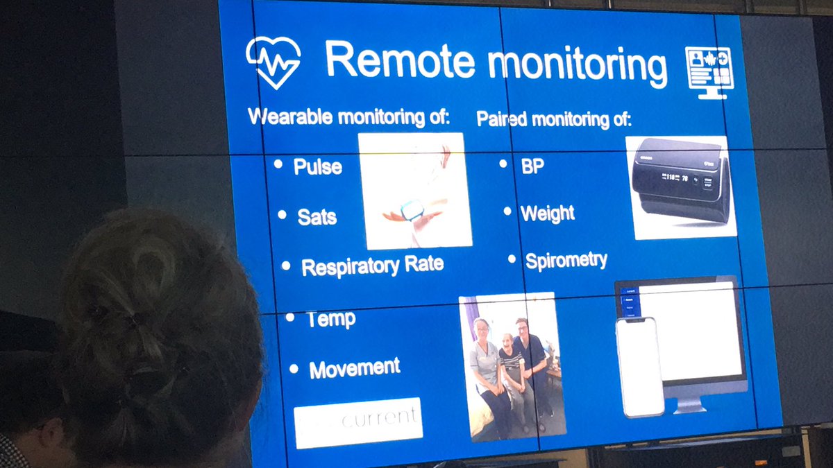 stevebaguley's tweet photo. Graham Ellis on @NHSLanarkshire acute care at home. The equivalent of a District General Hospital in terms of size but at a fraction of the cost and more pleasant for the citizen. #digifest2019 https://t.co/RiSzweMZCP
