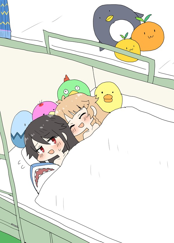 仲良しなシロちゃんとココちゃん #はいふり 