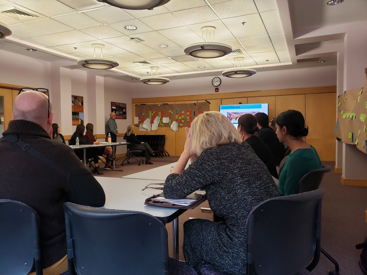 The Lead Construction team at <a href="/RIHousing/">RIHousing</a>  did a great job presenting to leadership their recommendations for improvements that resulted from our recent Kaizen mapping event.  #Lean #kaizen