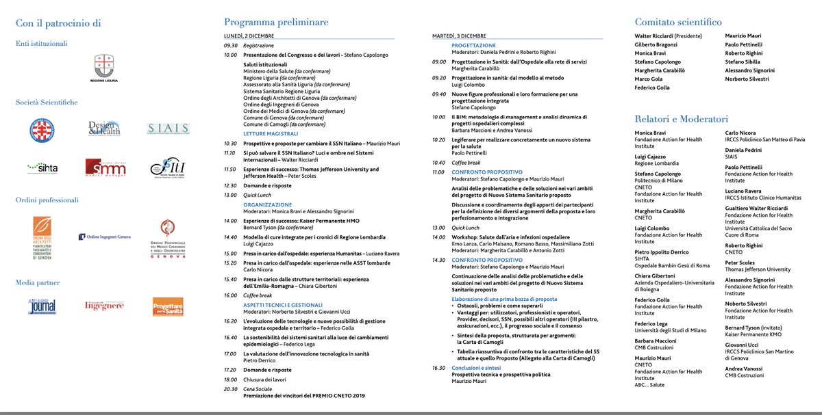 drsilenzi's tweet photo. #SIMM vi invita al Congresso Nazionale #CNETO "Dare valore alla salute" che si terrΓ a Genova il 2-3 Dicembre https://t.co/lgzXp7aIWy https://t.co/c3KzoXpNp5