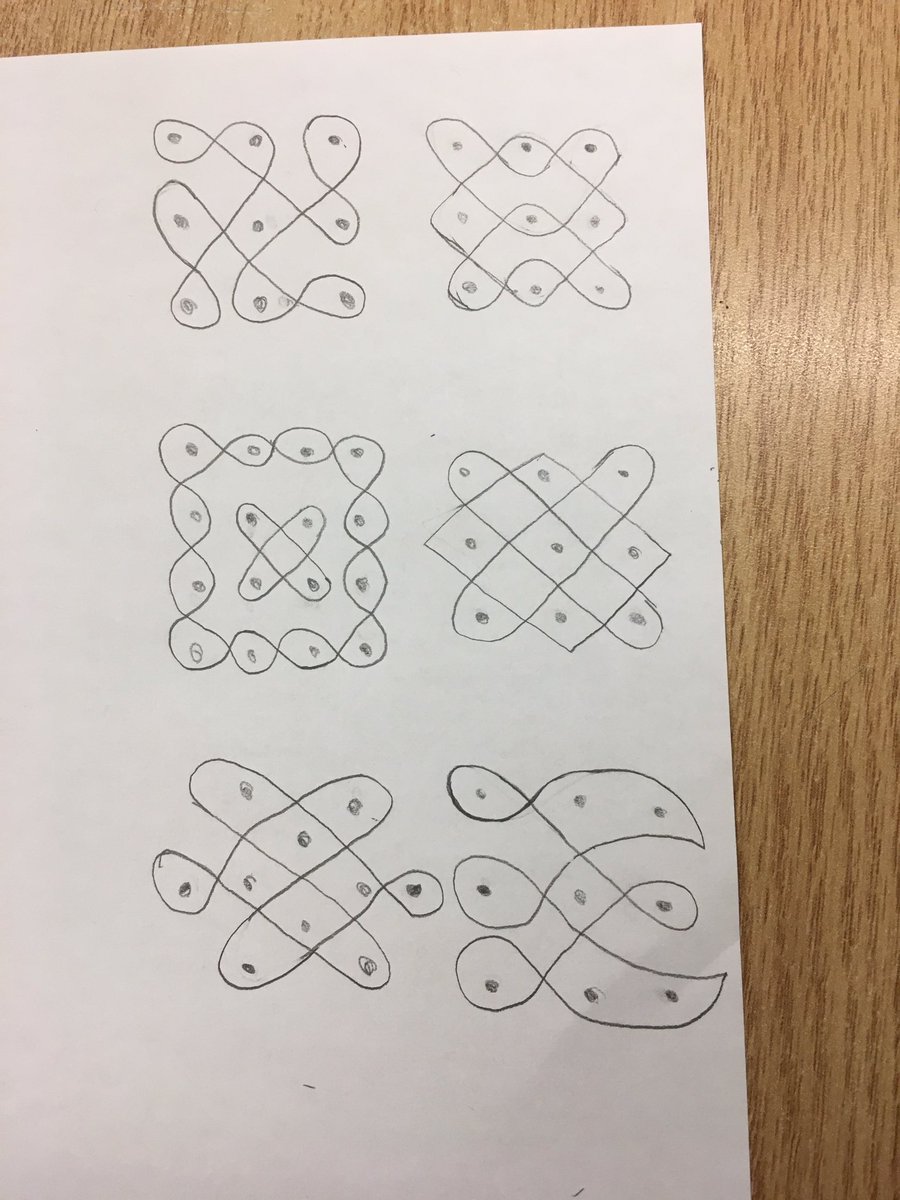 Celebrating Hindu #heritage month <a href="/BalmoralDrivePs/">Balmoral Drive</a> #kolam and #math #rangoli <a href="/PeelSchools/">Peel District School Board</a> #peelEML #peel21st