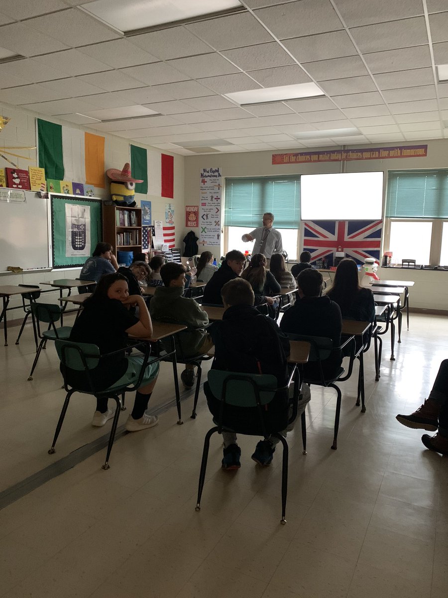 CMS got to see a little bit of high school CTE today. So much to look forward to next year. Thank you HS teachers and students for sharing.